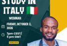 How to Apply Italy Admission and Scholarships