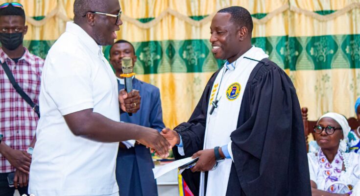 Kumawu MP at Rev. Emmanuel Boakye Send-Off Service at Oyoko